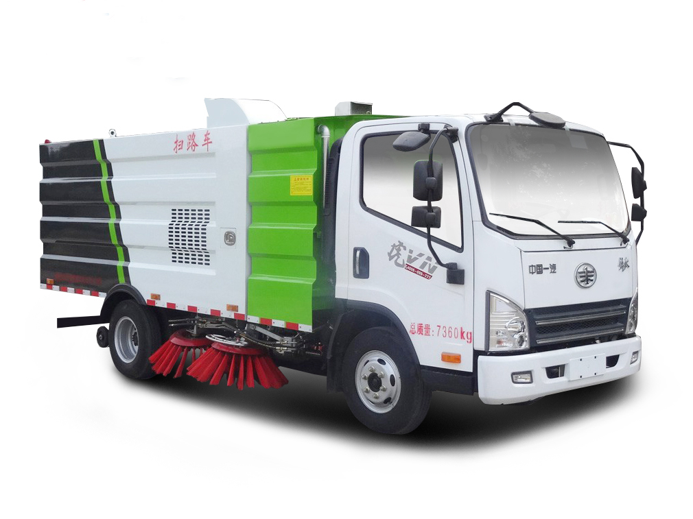 解放5方掃路車
